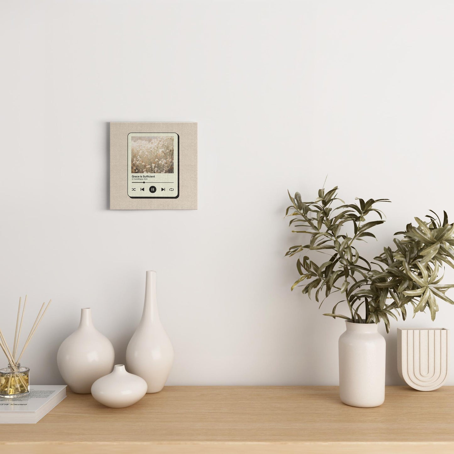 Grace is Sufficient Canvas